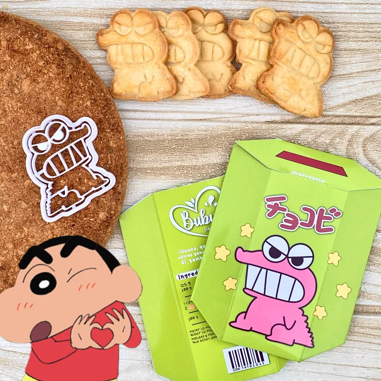 Shin Chan molde galletas 